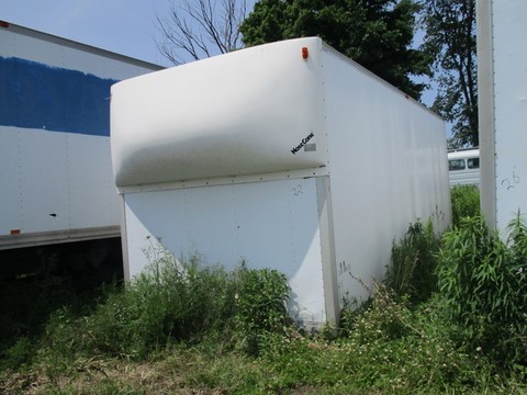 Central Truck Body, Used 22 ft. Central Truck Body dry freight aluminum truck box for sale Toronto Ontario.