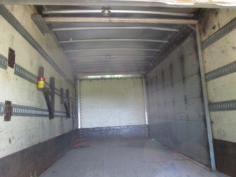 Used 22 Ft. Central Truck Body Dry Freight Aluminum Truck Box Financing