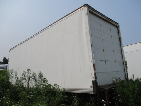 US Truck Bodies 24 Ft. Dry Freight Van Truck Body Installation